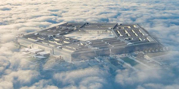 Industry and military officials see both silver linings and gray skies in the Pentagon's cloud computing strategy. Credit: Ivan Cholakov and jannoon0281/Shutterstock, edited by Chris D'Elia