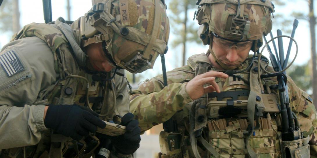 Ahead of a deployment to Afghanistan, the 2nd Security Force Assistance Brigade concluded a training rotation at the Joint Readiness Training Center (JRTC) at Fort Polk, Louisiana, that included training on the new Integrated Tactical Network. Over the next two years, Army officials expect to make significant progress on the unified network concept, which will converge the tactical and enterprise networks. Credit: U.S. Army