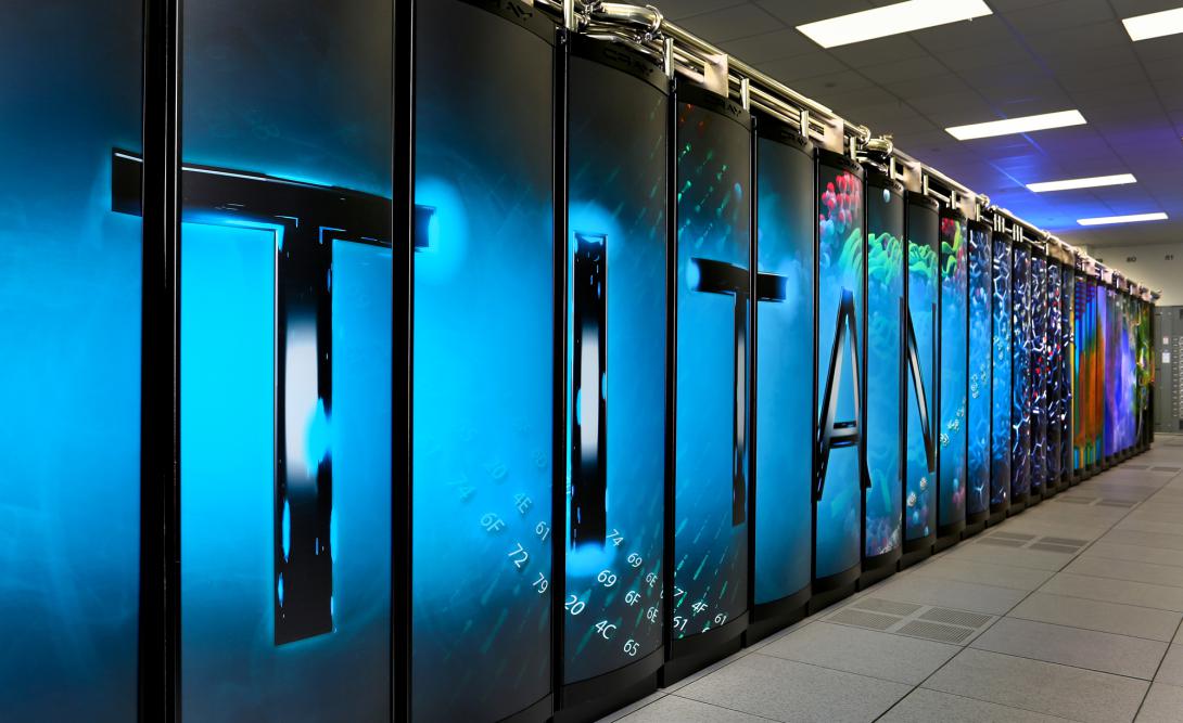 The U.S. Energy Department Oak Ridge National Laboratory’s Titan supercomputer can churn through more than 20,000 trillion calculations each second. Superconducting materials could lead to computers capable of dramatically faster calculations using less power.