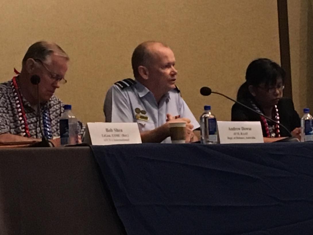 Air Vice-Marshal Andrew Dowse says we need to prepare the human element for the possibility of significant cyber events and embed that in training. 