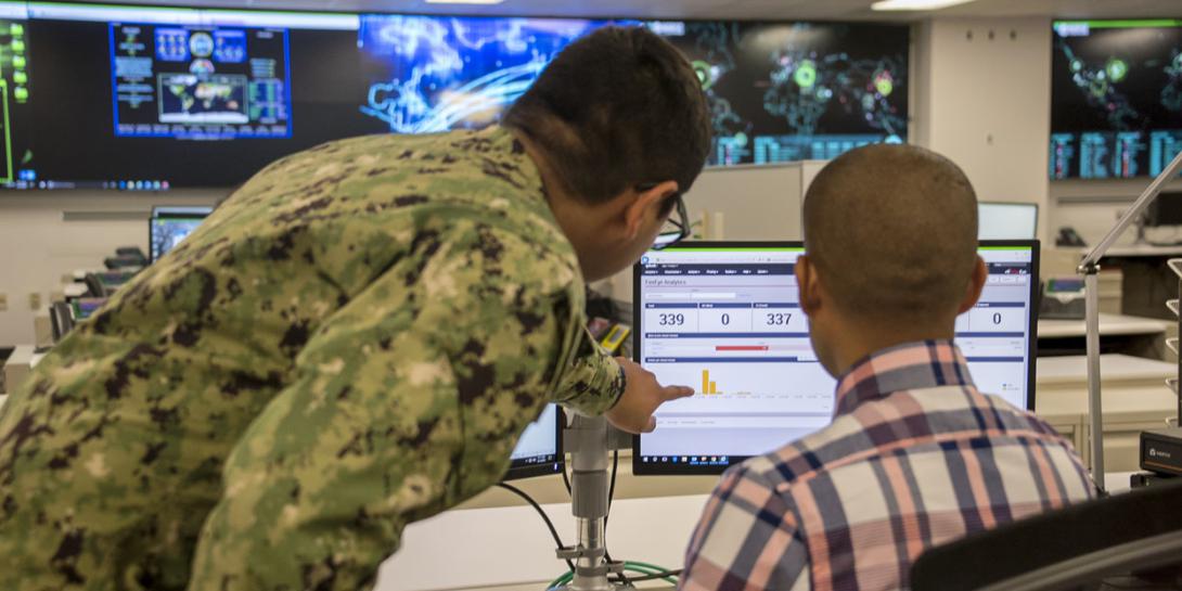 Members of the JFHQ-DODIN Operations Center (JDOC) support and enable proactive defensive actions on a 24/7 basis, sharing timely and relevant operational information and intelligence with Defense Department components and partners.