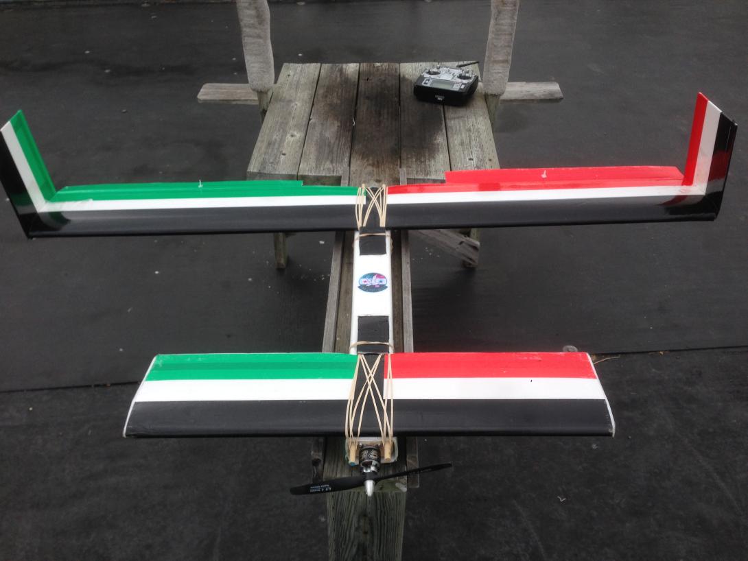 Small, inexpensive drones such as this are being tested in a concept to deliver food and medicine to war refugees.