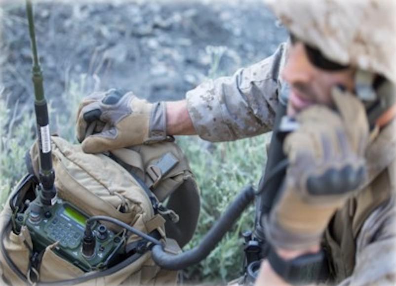 Fourth-generation manpack HF radios support wideband data applications as well as secure voice communications.  Photo courtesy L3 Harris