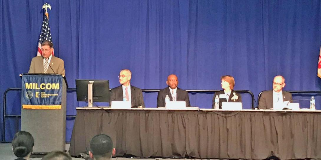 Panelists at MILCOM discuss contracting vehicles for the Defense Department.