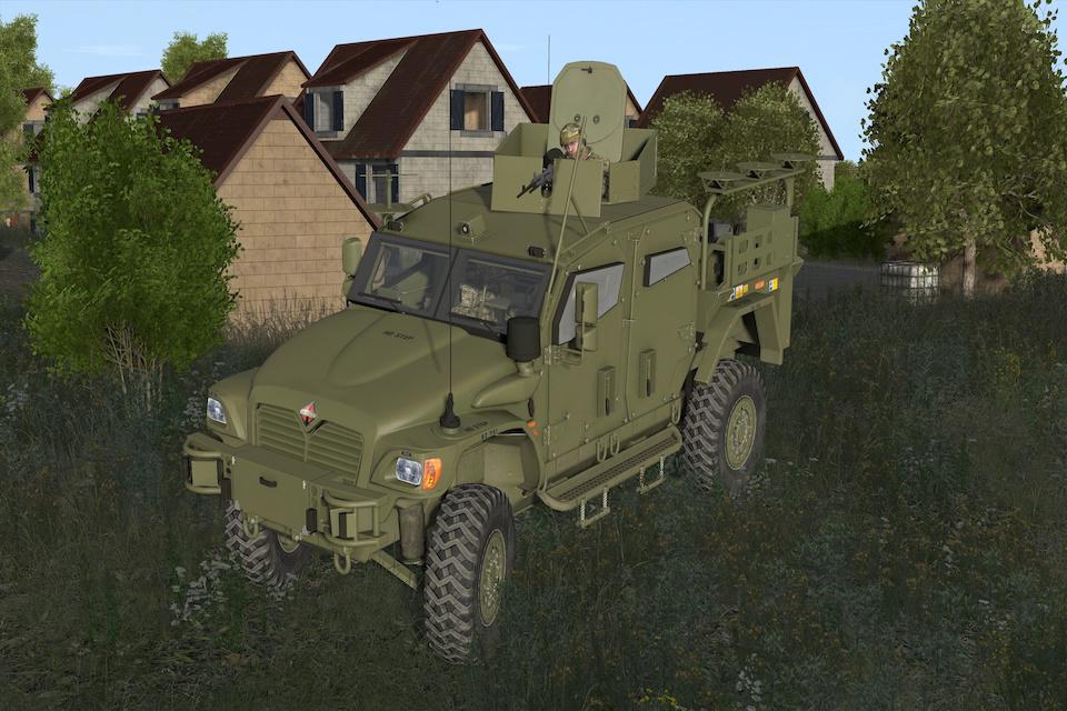 Virtual reality combined with simulation enables soldiers to train in simulated scenarios that are costly to recreate in traditional training facilities. (Photo by BiSim)