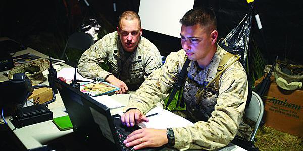 In this file photo, Marines develop their private cloud, focusing on ensuring the right access for the right people.