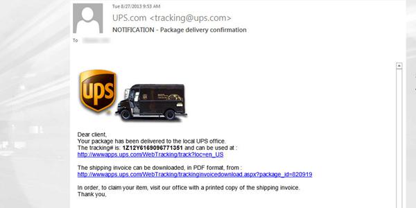 Example of McAfee phishing quiz, determined to be among the most successful phishing email sample to compromise victims' computers through a malicious URL.