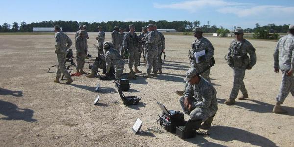 Several technologies are enhancing U.S. Army satellite connectivity. For small team-size elements, the Global Rapid Response Information Package (GRRIP) is deployed in a single transit case the size of a carry-on bag and can be set up in minutes. GRRIPs provide secure, unclassified communications to forces operating in austere and demanding environments.