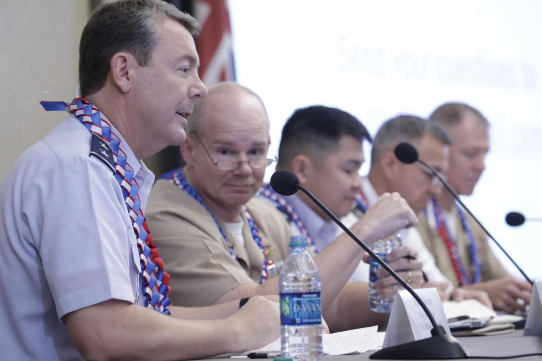 Panelists at TechNet Asia-Pacific discuss big data and intelligence.