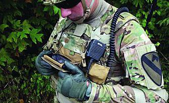 Program Executive Office Soldier has included a Samsung Galaxy Note 2 smartphone as the chest-mounted end-user device that serves as the centerpiece of Nett Warrior.