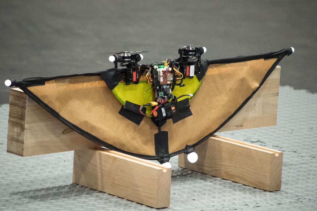 This ARL experimental drone transforms in midflight. Artificial intelligence research is leading to more sophisticated unmanned and autonomous aircraft to serve the force.