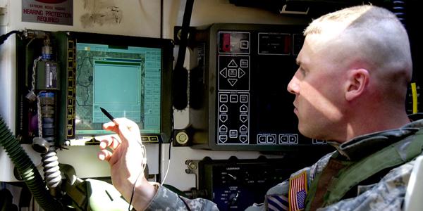A soldier with the 3rd Infantry Division monitors activity from an unmanned aerial vehicle. Warfighters and decision makers may have access to better information more rapidly if the intelligence community is able to realize its goal of an intelligence Internet of Things.
