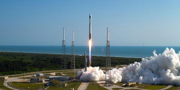A United Launch Alliance Atlas V launches a National Reconnaissance Office payload into orbit last year. The Office of the Director of National Intelligence is seeking to mine new intelligence technologies in government and the private sector by creating an overarching partnership among all elements of the intelligence community.
