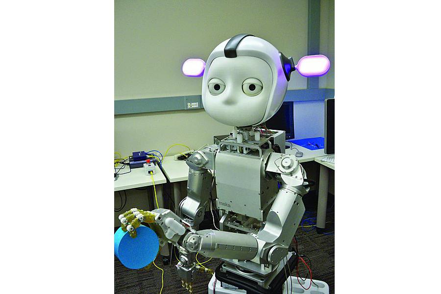Simon the robot was developed by Georgia Tech researcher Andrea Thomaz, whose research is funded by National Science Foundation. Researchers foresee a future where any or nonprogrammer could buy a robot, take it home and instruct it to perform common tasks, such as clearing the dinner table.