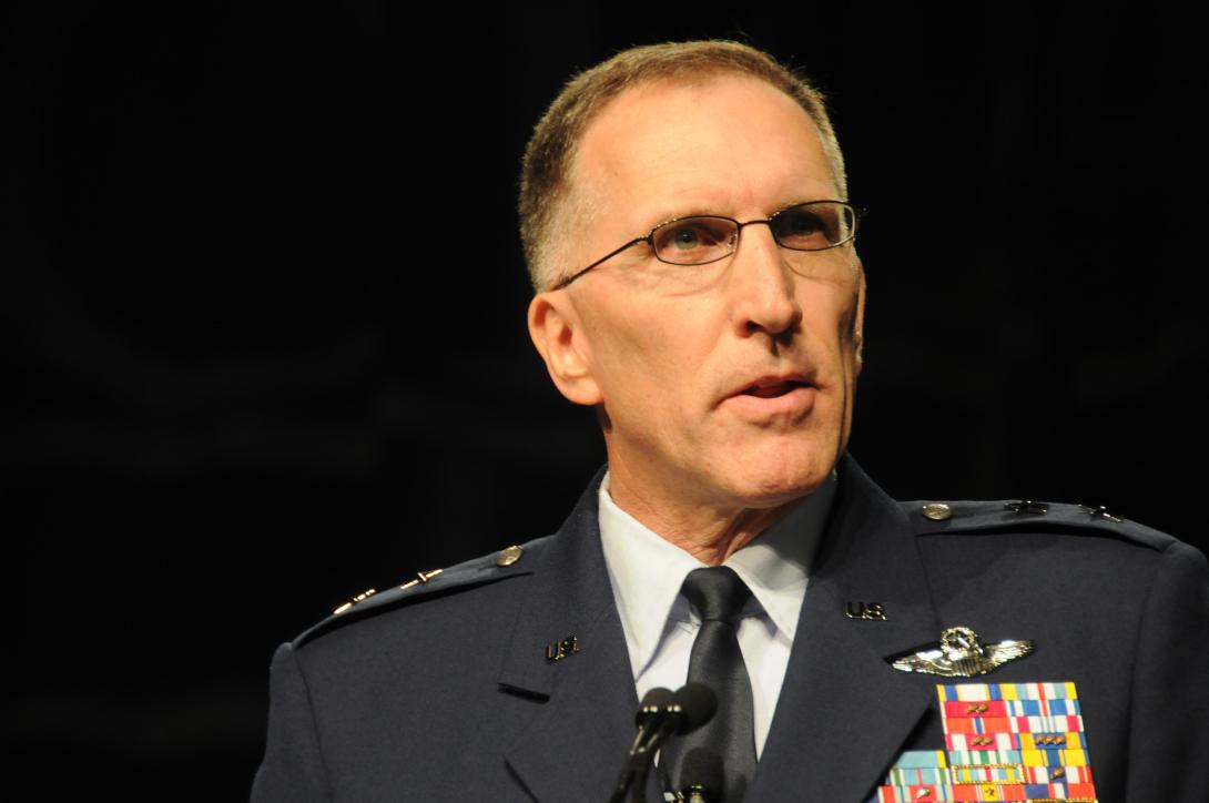 Maj. Gen. Scott Vander Hamm, USAF, assistant deputy chief of staff for operations, says the U.S. Air Force is harnessing cyberspace technologies to one day disrupt and even destroy adversaries’ systems though non-kinetic means.