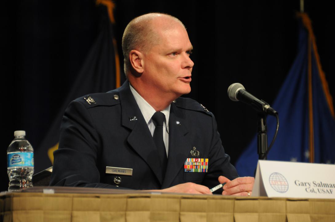 Col. Gary Salmans, USAF, senior materiel leader of the Cryptologic and Cyber Systems Division within Air Force Materiel Command, says resources are available to fund cyber—for now.