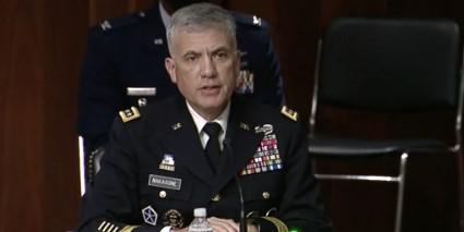 Adversaries are no longer merely launching attacks from their part of the world, says Gen. Paul Nakasone, USA, commander, U.S. Cyber Command, testifying before Congress on March 25. “They can come in the United States and use our infrastructure, and there is a blind spot for us not being able to see them,” he warns.