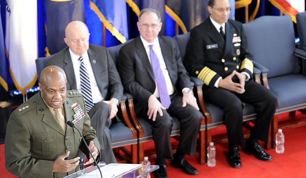 Lt. Gen. Vincent Stewart, USMC, is the first Marine director to lead the DIA. He previously served as the head of Marine Forces Cyber.