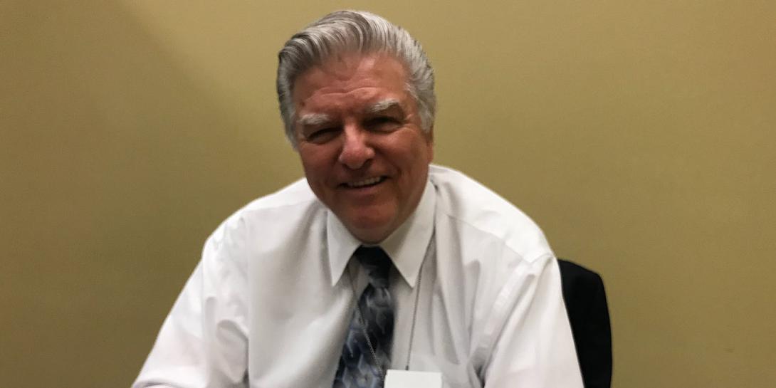 Anthony Montemarano, executive deputy director, DISA, sits for an interview with SIGNAL Magazine at the Defensive Cyber Operations Symposium.