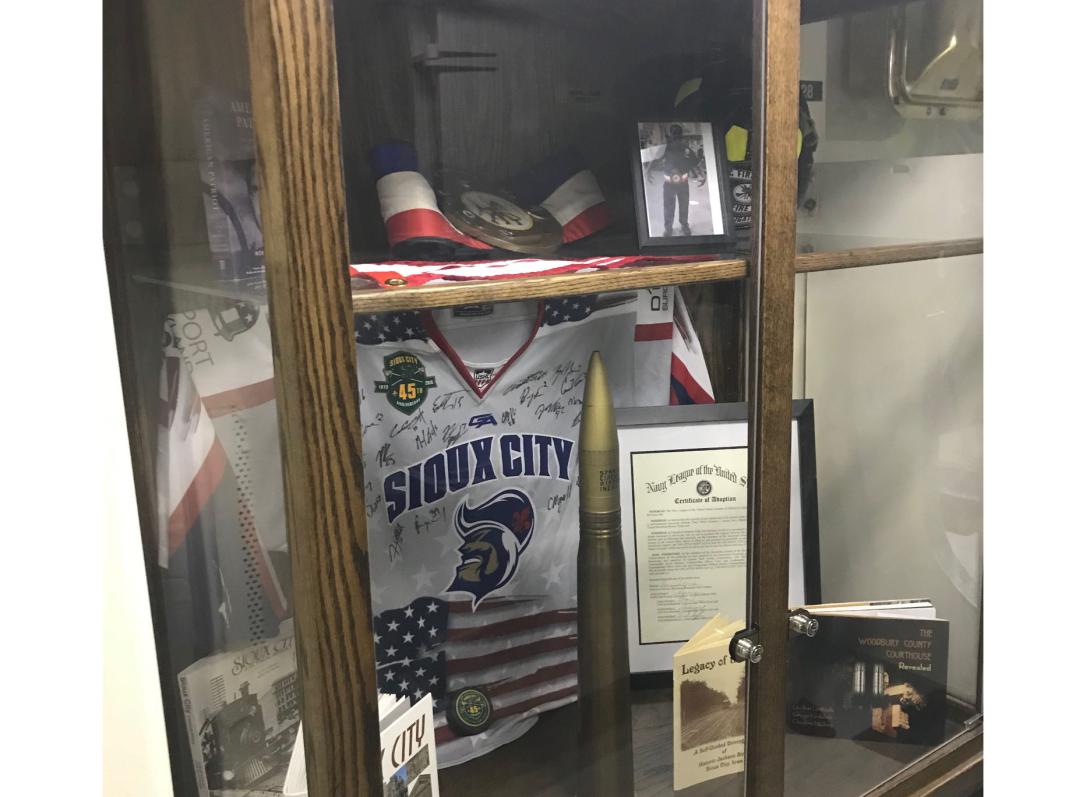 In choosing the ship’s namesake, former Secretary of the Navy Ray Mabus said he wanted to honor the “patriotic, hard-working citizens of Sioux City, Iowa, for their support and contributions to the military.” Credit: Kim Underwood