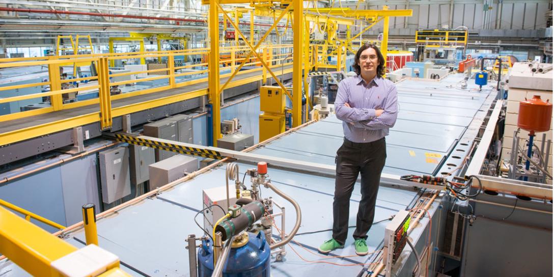 Dmitry Pushin, from the University of Waterloo’s Institute for Quantum Computing and a professor in the Canadian university’s Department of Physics and Astronomy, says that recent breakthroughs during an international research collaboration at the National Institute for Standards and Technology (NIST) will “open the door to future technologies,” such as quantum-related capabilities. Pushin is pictured at NIST’s Center for Neutron Research in Maryland. Credit: University of Waterloo/NIST