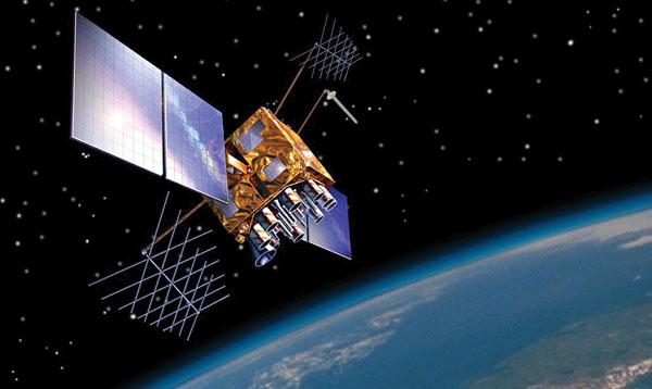 A Lockheed Martin GPS block IIR-M satellite on orbit carries the technology needed for GPS, a capability that the U.S. depends on for everything from mapping to pinpointing targets. Credit: GPS.gov