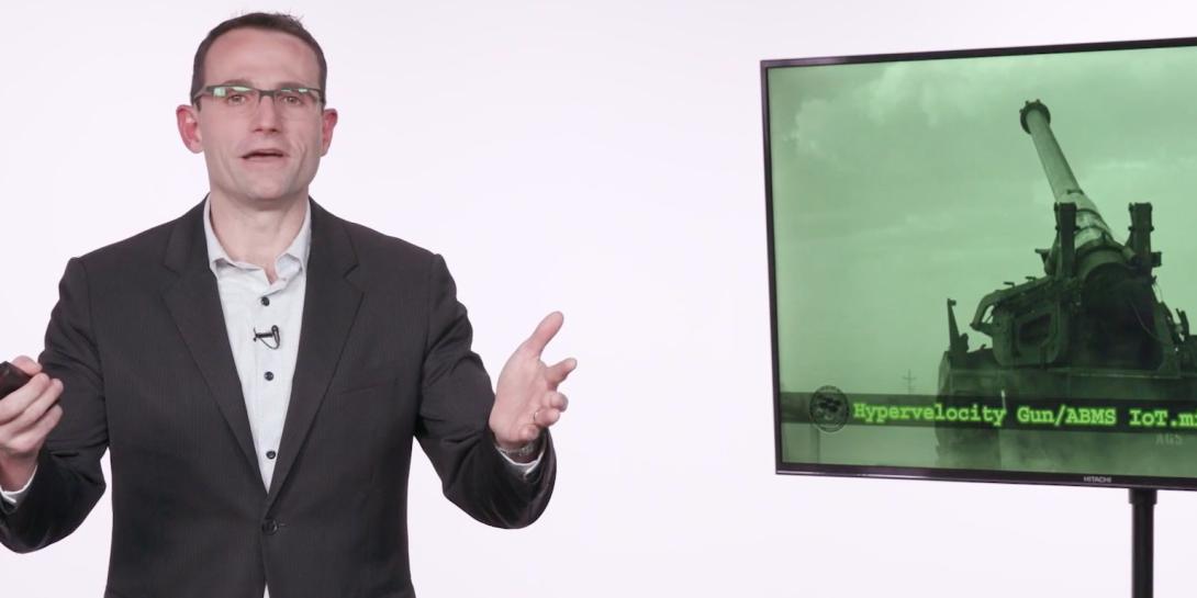 Will Roper, assistant secretary of the Air Force for acquisition, technology and logistics, presents the idea of electronic-systems or e-systems, at the Air Force Association's virtual conference on September 15.
