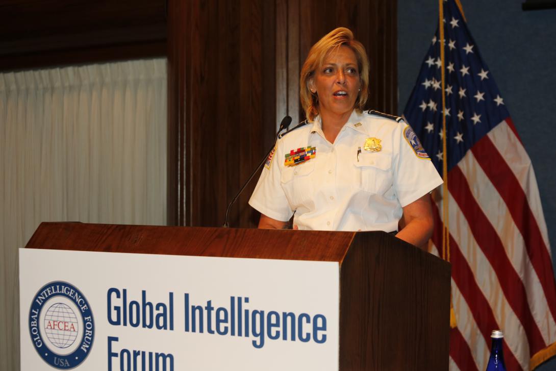 Cathy Lanier, chief of the Washington D.C. Metropolitan Police Department, describes how cyber technologies have changed the nature of the police force.