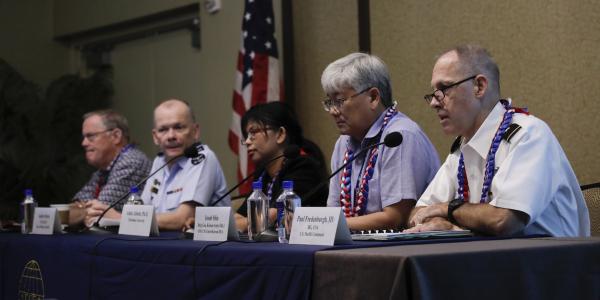 Resilience is an enabler, but it is not just one thing. It involves making progress with redundancy, sensors, computing capacity, bandwidth and connectivity, says Brig. Gen. Paul H. Fredenburgh III, USA, director, Command, Control, Communications and Cyber (C4), PACOM (r), in a panel discussion exploring international issues.