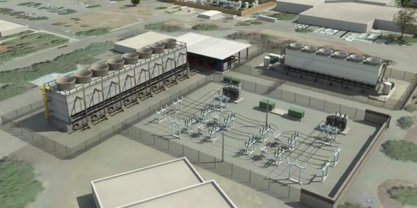 Scheduled for completion in 2022, the Exascale Computing Facility Modernization project will upgrade the Livermore Computing Center by significantly expanding the facility’s power and cooling capacity in preparation for delivery of next-generation exascale supercomputing hardware. Credit: LLNL