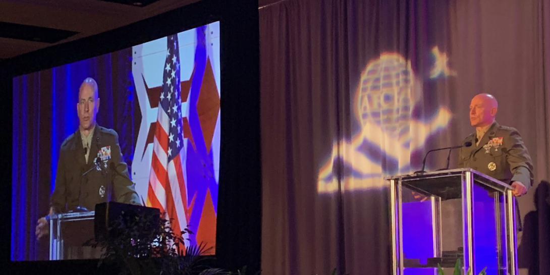 “Defensive cyber operations will be our number one priority,” says Brig. Gen. Joseph Matos, USMC, J-6, U.S. Space Command, speaking of the command’s vital role in defending U.S. space-based assets and operations.