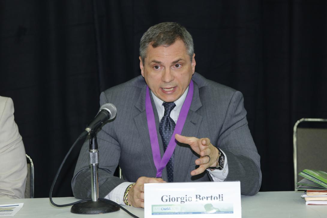 Giorgio Bertoli is a senior scientific technical manager for offensive cyber at the Intelligence and Information Warfare Directorate (I2WD) at the Army’s Communications-Electronics Research, Development and Engineering Center (CERDEC). Photo by Mike Carpenter