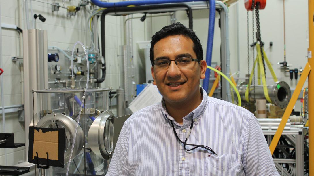  Luis Bravo, mechanical engineer specialized in computational and thermal sciences at the U.S. Army Research Lab.