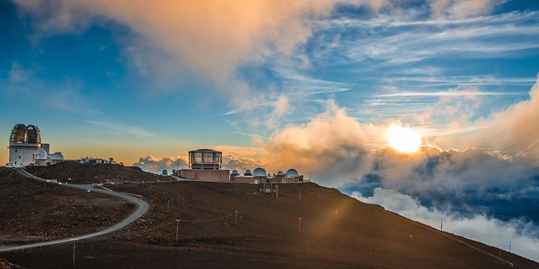 In late May or June, the U.S. Space Force’s Space Delta 2 is standing up another new squadron, the 15th Space Surveillance Squadron, which will uniquely conduct traditional space domain awareness operations at the Ground-Based Electro-Optical Deep Space Surveillance (GEODSS) system that sits at 10,000 feet atop Maui’s Mt. Haleakalā, as well as perform cutting-edge research and development. Photo courtesy of Bike Maui @bikingMaui