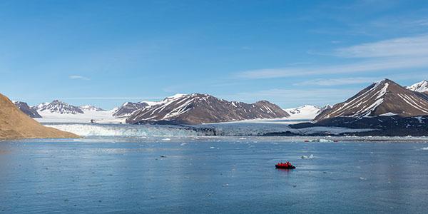 Near-peer adversaries are looking to take advantage in the Arctic region, enabling by ice melt and thinning due to climate change. Credit:Shutterstock/Alexey Seafarer