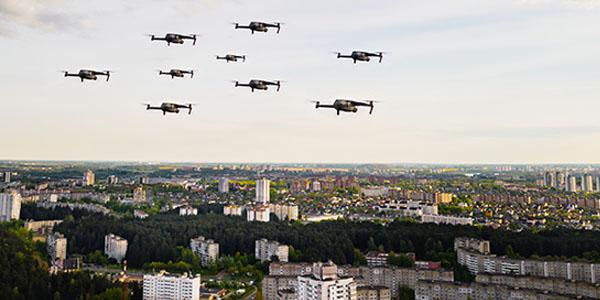 Caption: The U.S. Defense Department has released a new strategy for countering the proliferation of small unmanned aerial systems. The strategy is designed to provide the framework for addressing the threat to within the United States and internationally. Credit: Lobachad/Shutterstock