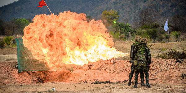 The Air Force's new initiative, Operation Flamethrower, is meant to aggressively get rid of legacy policies, processes and equipment that are not effective. Credit: Shutterstock/Mack Pansuwan