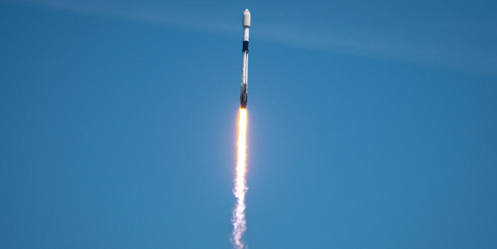 A Falcon 9 rocket carrying SpaceX’s Starlink L-23 payload launches from Cape Canaveral Space Force Station, Florida, April 7. As the United States increases its posture in space, it needs better space intelligence to support its missions, experts say. Credit: U.S. Space Force photo by Airman First Class Thomas Sjoberg